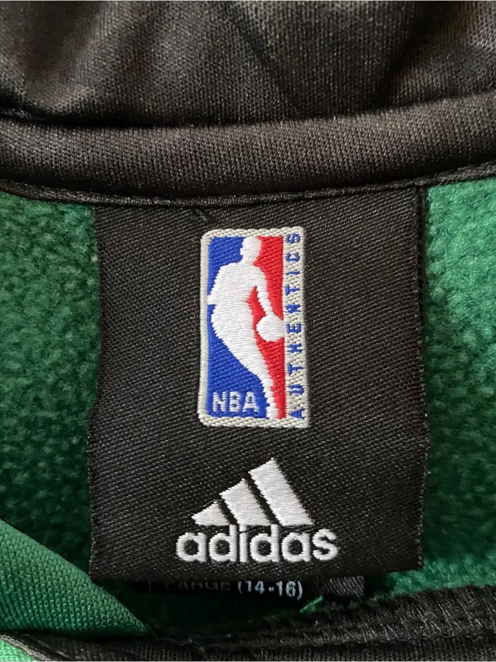 Adidas, Vintage NBA Boston Celtics Basketball Climaware Pullover Hoodie